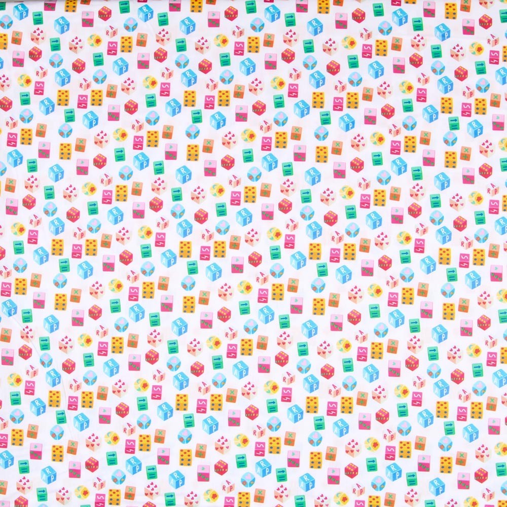 Popeline Brinquedos Branco - Ribes y Casals