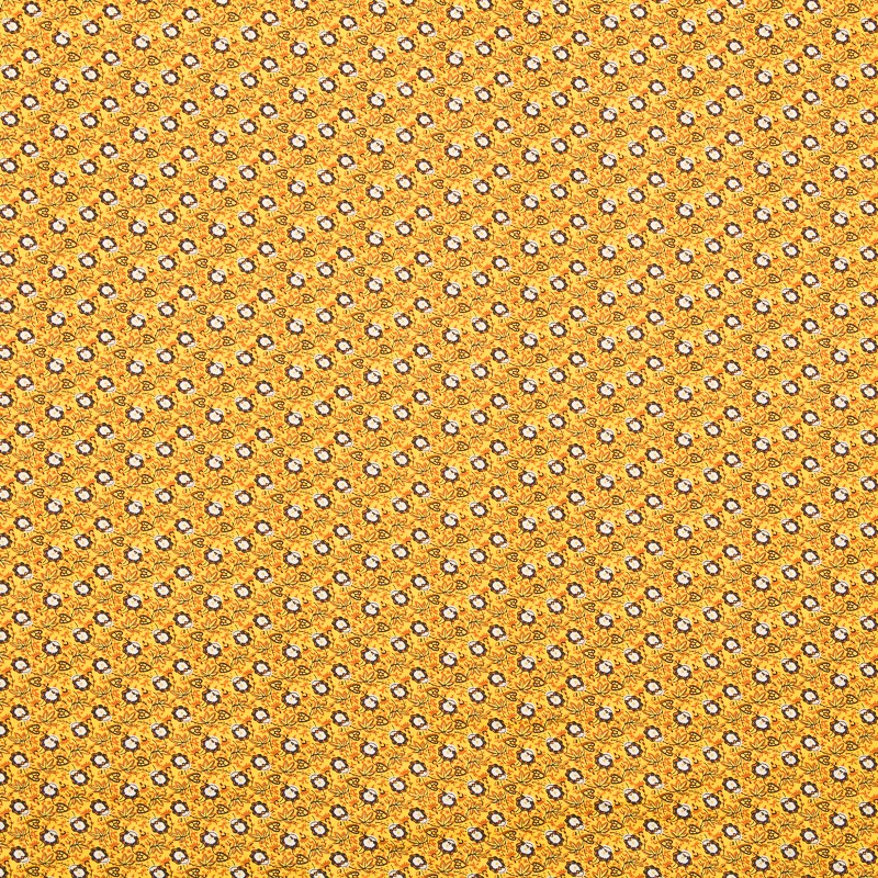 Popeline Liberty Fundo Amarelo - Ribes y Casals