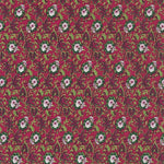 Popeline Liberty Fundo Vermelho - Ribes y Casals
