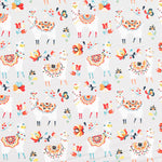 Poplin Flames Cinzento - Ribes y Casals