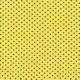 Popeline Bola Amarelo Preto - Ribes y Casals