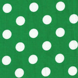 Popeline Bolas Dots Verdes - Ribes y Casals
