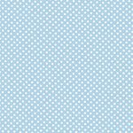 Popeline Bolas Flamenco Fundo Azul Celeste 2mm - Ribes y Casals