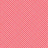 Popeline Bolas Flamenco Fundo Coral 2mm - Ribes y Casals