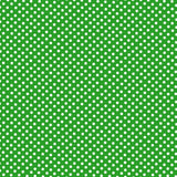 Retal Popelín Lunares Flamenca Fondo Verde 2mm 100x160cm - Ribes y Casals