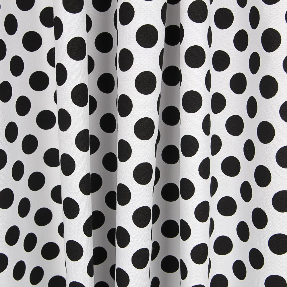 Popeline Bolas Flamenco Fundo Verde 60mm - Ribes y Casals