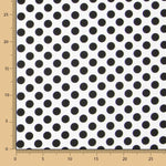 Popeline Bolas Flamenco Fundo Verde 60mm - Ribes y Casals