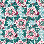 Popeline Malásia Fúcsia - Ribes y Casals