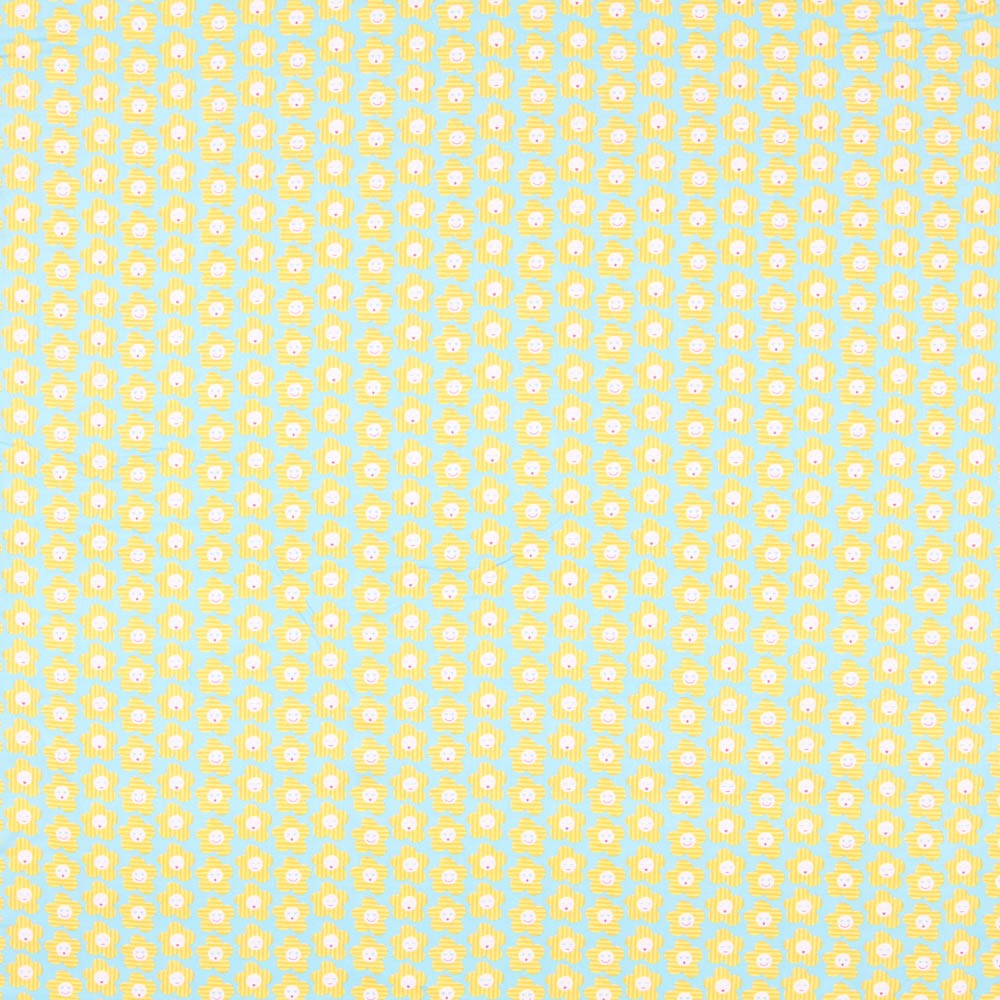 Popeline Margaridas Amarela - Ribes y Casals