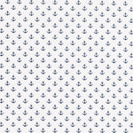 Tecido Infantil Baleia Azul Marinho - Ribes y Casals