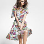 Tecido Popeline Moda Foral - Ribes y Casals