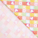 Popeline Mosaico Love - Ribes y Casals