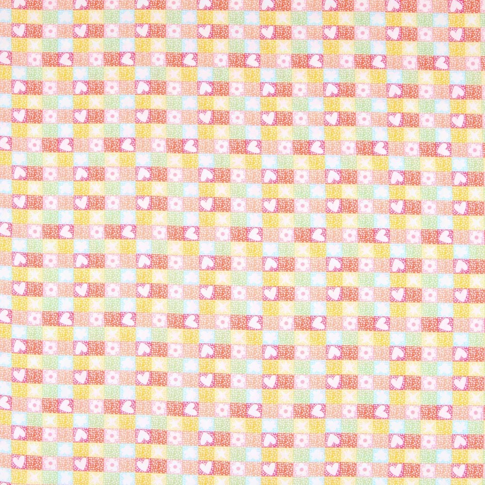 Popeline Mosaico Love - Ribes y Casals