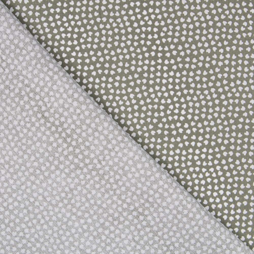 Popeline Manchas Verde - Ribes y Casals