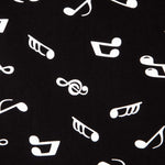 Popeline Musical Preta - Ribes y Casals