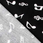 Popeline Musical Preta - Ribes y Casals