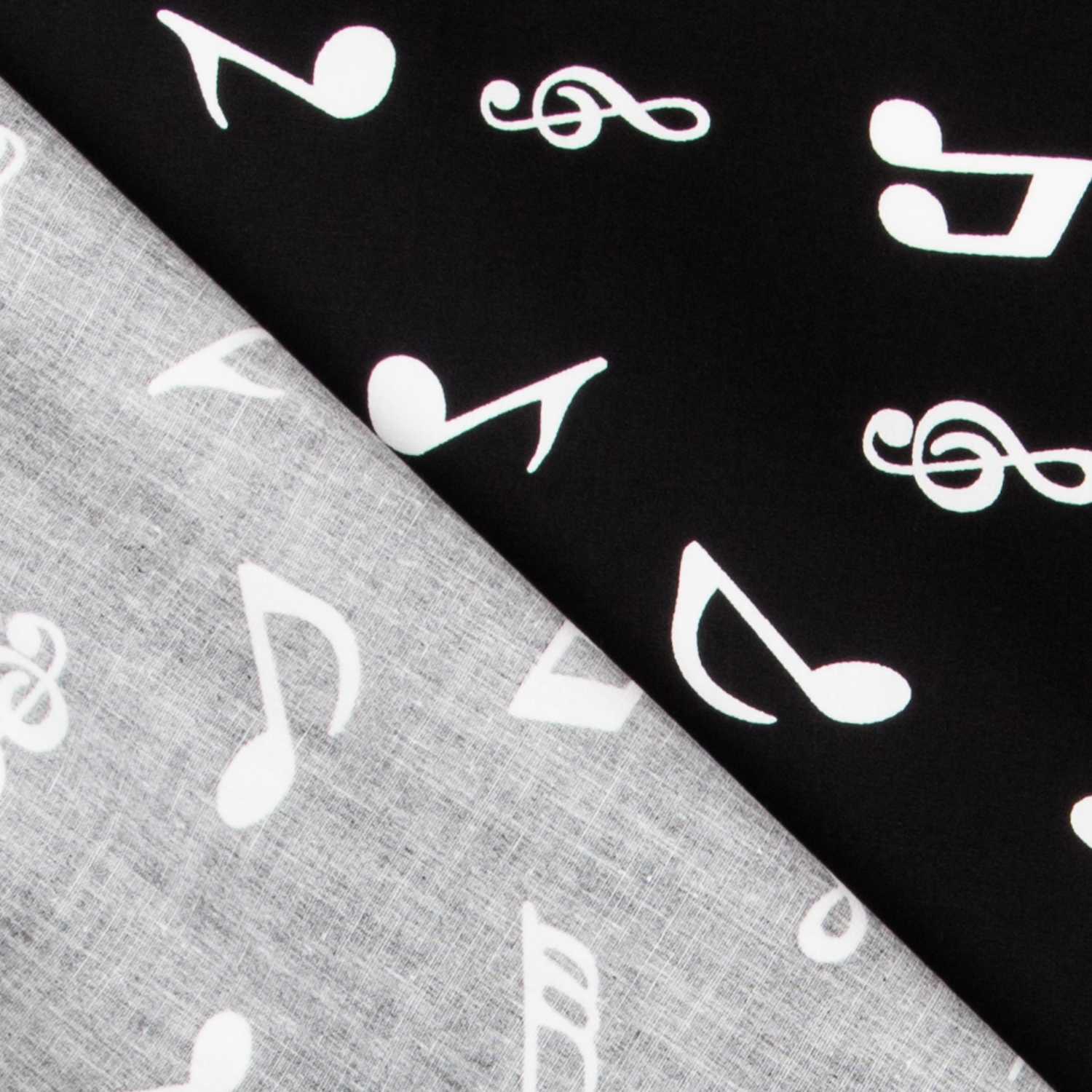 Popeline Musical Preta - Ribes y Casals