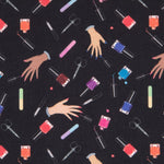 Popeline Nails Preto - Ribes y Casals