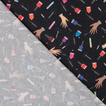 Popeline Nails Preto - Ribes y Casals