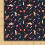 Popeline Nails Preto - Ribes y Casals