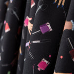 Popeline Nails Preto - Ribes y Casals