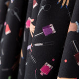 Popeline Nails Preto - Ribes y Casals