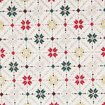 Tecido de Natal Mosaico - Ribes y Casals