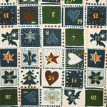 Números de Natal em popeline - Ribes y Casals