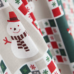 Tecido de Natal Patch Verde - Ribes y Casals