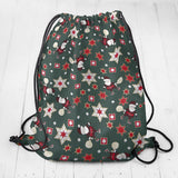 Tecido Pai Natal Verde - Ribes y Casals