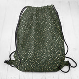 Tecido de Natal Stars Verde - Ribes y Casals