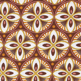 Popeline Patchwork Barroco Laranja - Ribes y Casals