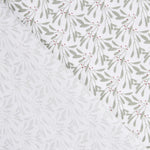 Popeline Patchwork Plantas Verdosa - Ribes y Casals