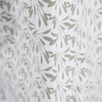 Popeline Patchwork Plantas Verdosa - Ribes y Casals