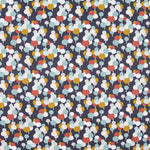 Popeline Patchwork Bubbles Azul Escuro - Ribes y Casals