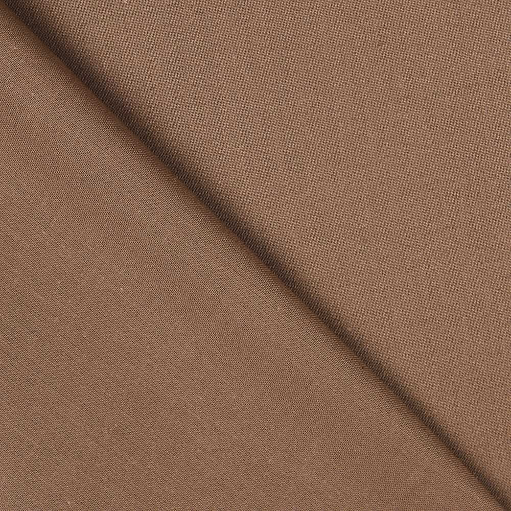 Popeline Patchwork Liso Castanho - Ribes y Casals