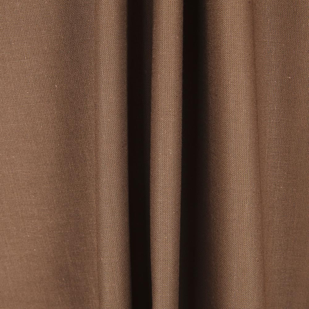 Popeline Patchwork Liso Castanho - Ribes y Casals