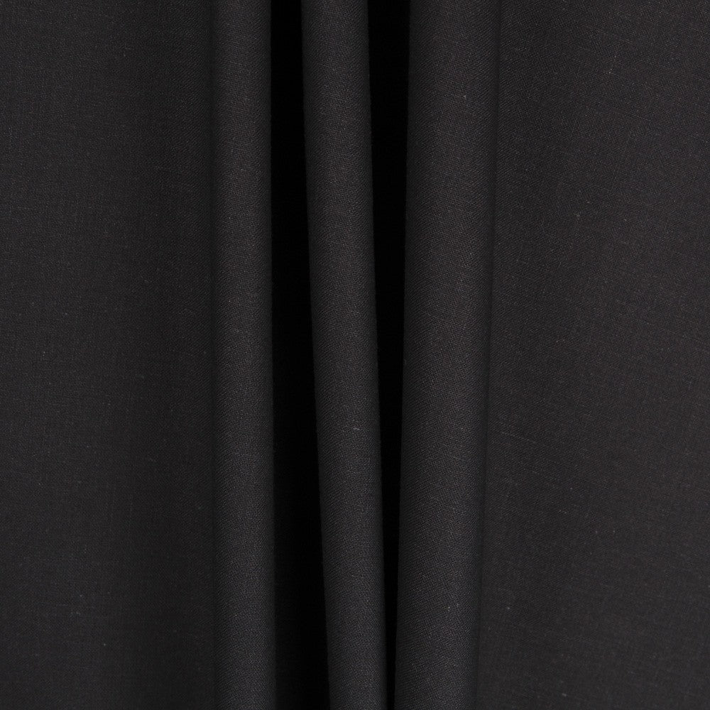 Popeline Patchwork Liso Preto - Ribes y Casals