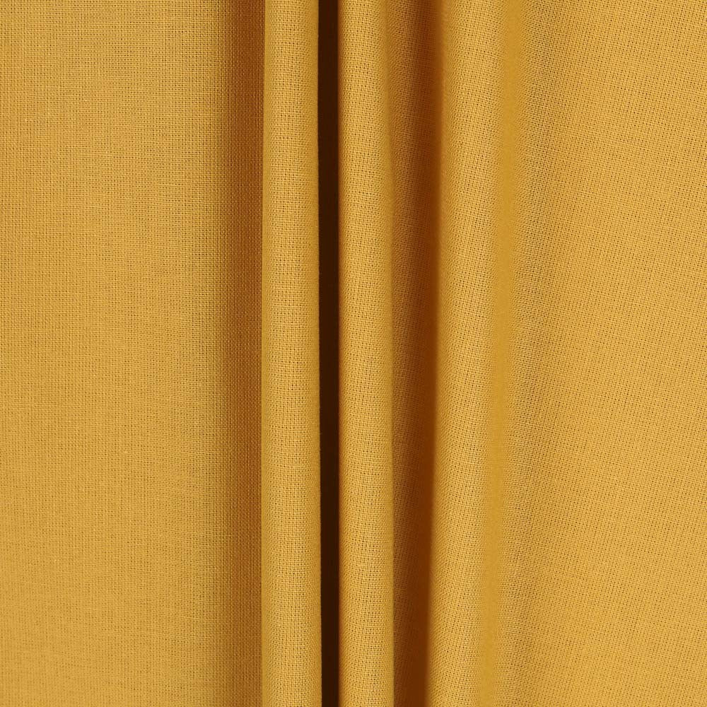 Popeline Patchwork Liso Ocre - Ribes y Casals