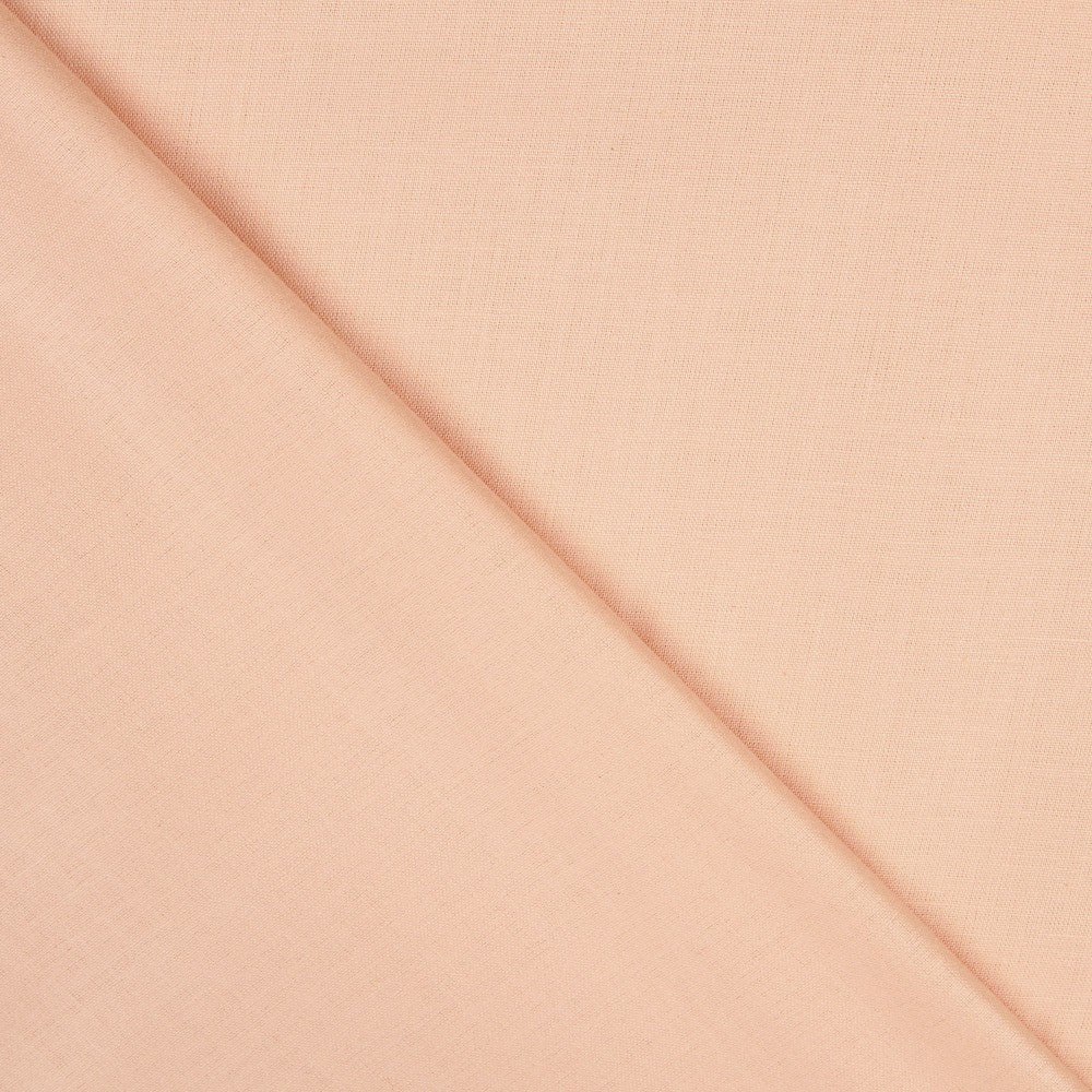 Popeline Patchwork Liso Salmão - Ribes y Casals