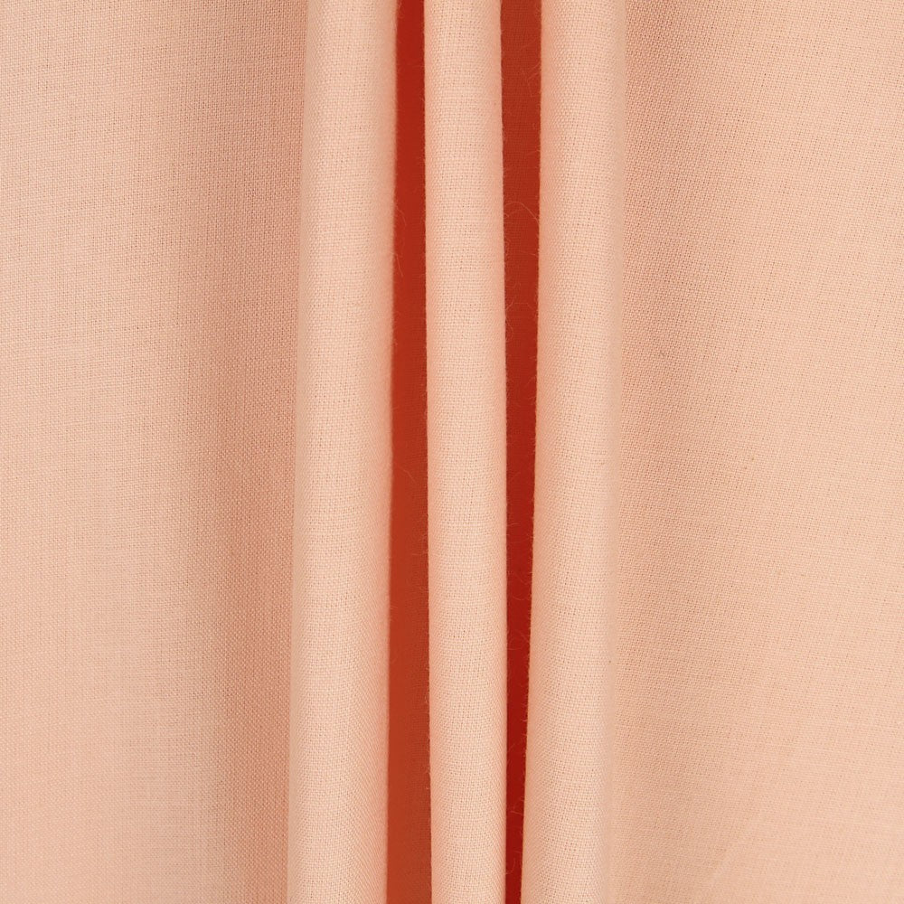 Popeline Patchwork Liso Salmão - Ribes y Casals