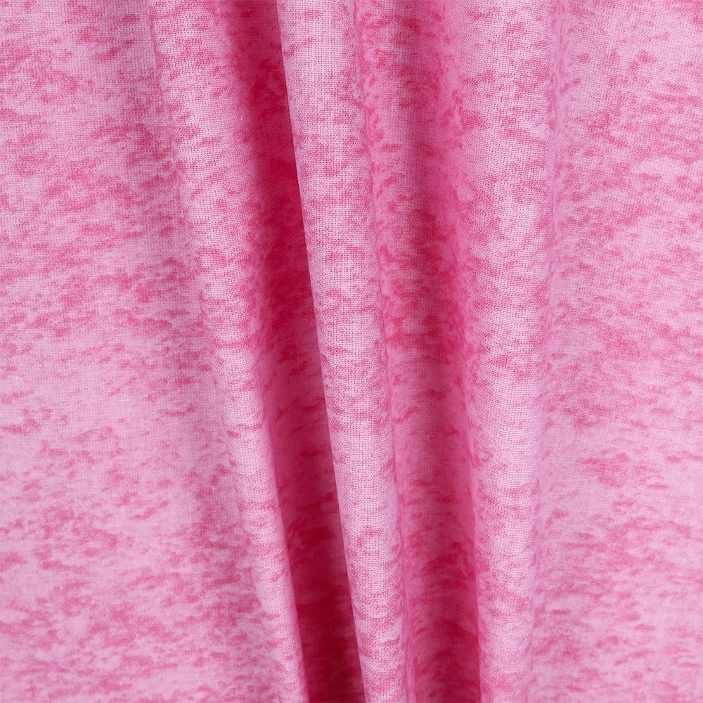 Popeline Patchwork Mármore Rosa Choque - Ribes y Casals