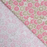 Popeline Patchwork Nikki Coral - Ribes y Casals