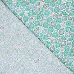 Popeline Patchwork Nikki Verde - Ribes y Casals