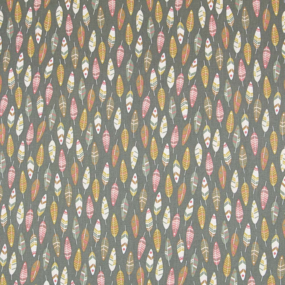 Popeline Patchwork Penas Verde Escuro - Ribes y Casals