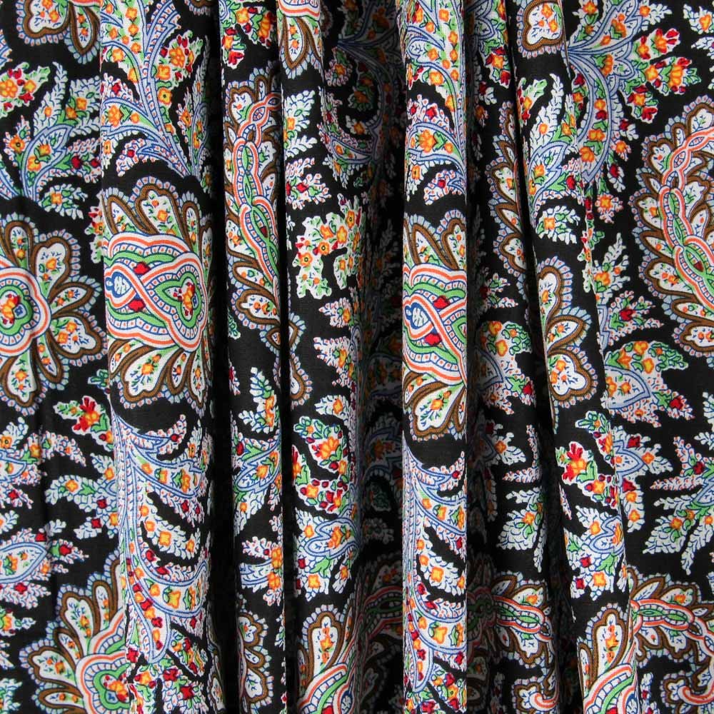 Popeline Peasly Preto - Ribes y Casals