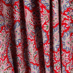 Popeline Peasly Vermelho - Ribes y Casals