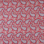 Popeline Peasly Vermelho - Ribes y Casals