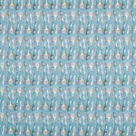 Popeline Pentes Turquesa - Ribes y Casals