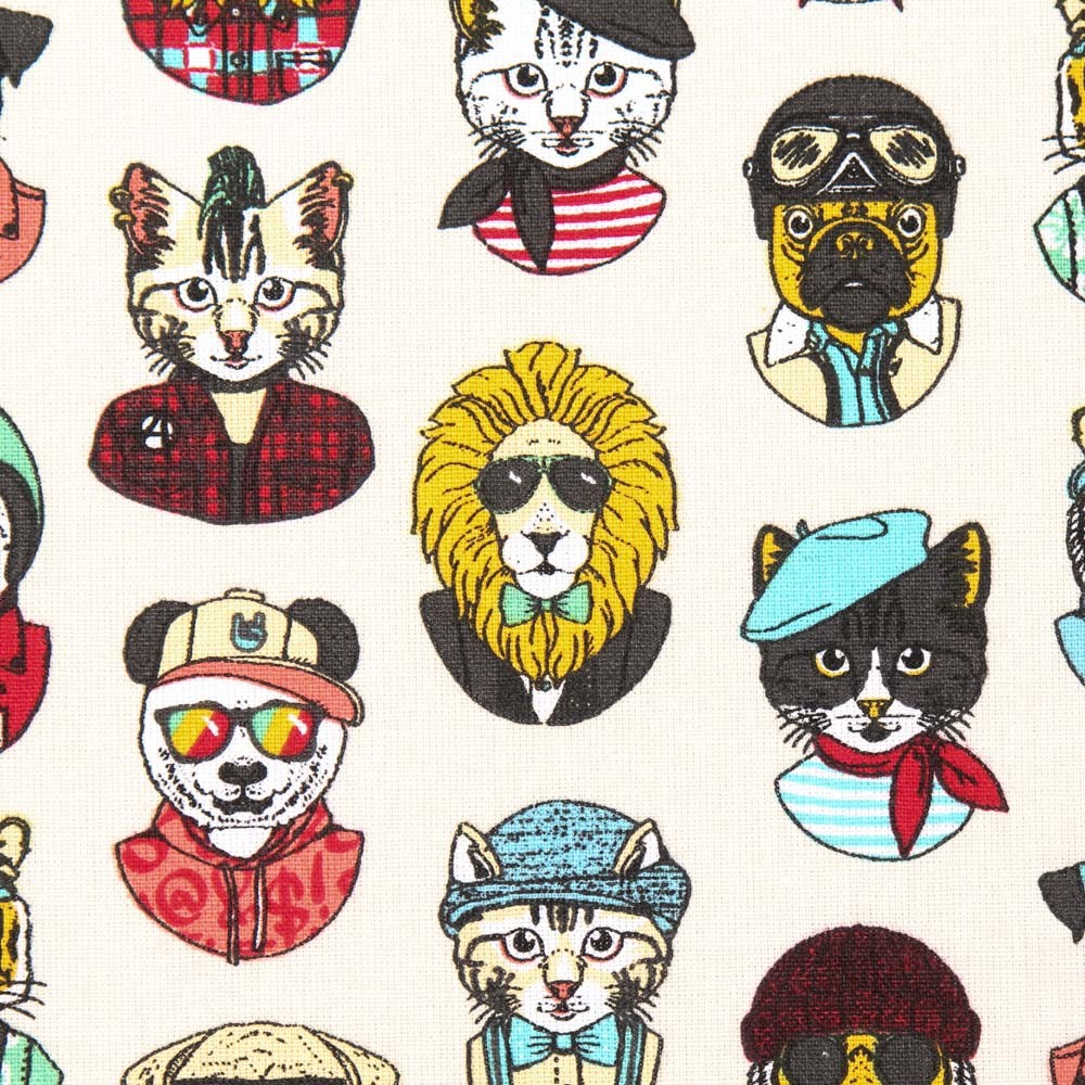 Popeline Personality Animals - Ribes y Casals